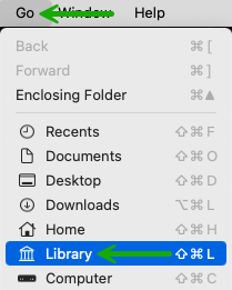 The Hidden Library Folder